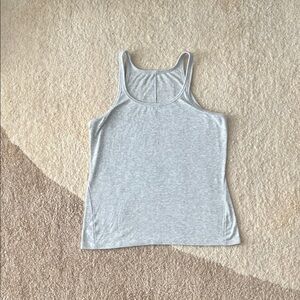 Lululemon Athletica Light Gray Tank Top